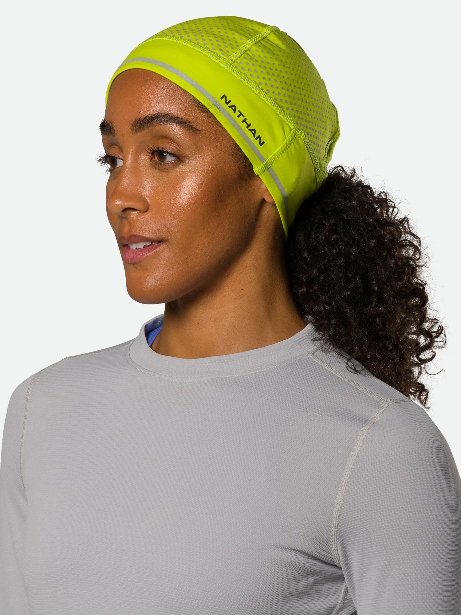 HyperNight Reflective Ponytail Beanie - Image 20