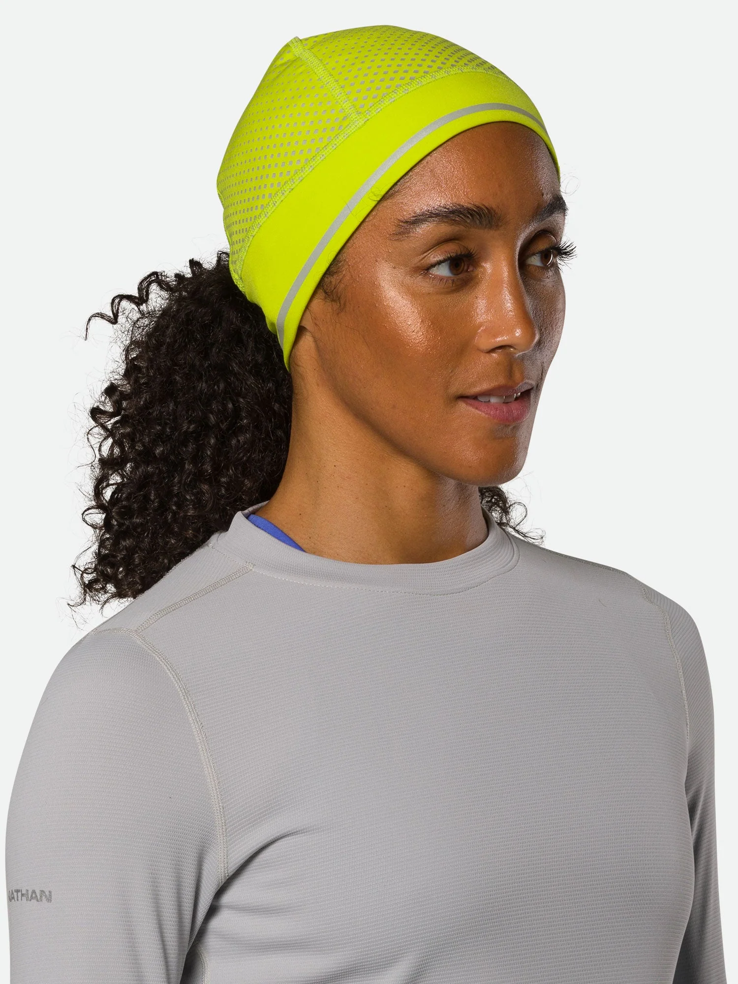 HyperNight Reflective Ponytail Beanie - Image 22
