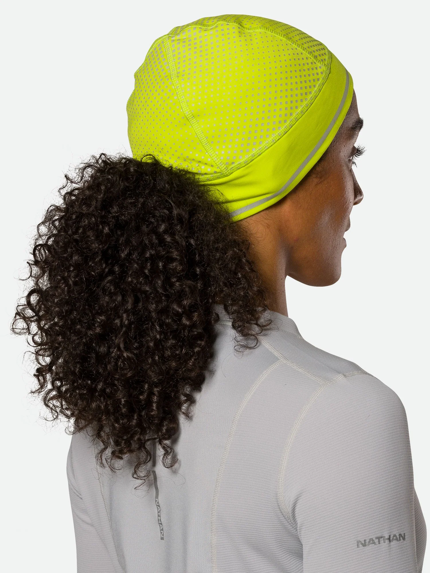 HyperNight Reflective Ponytail Beanie - Image 23